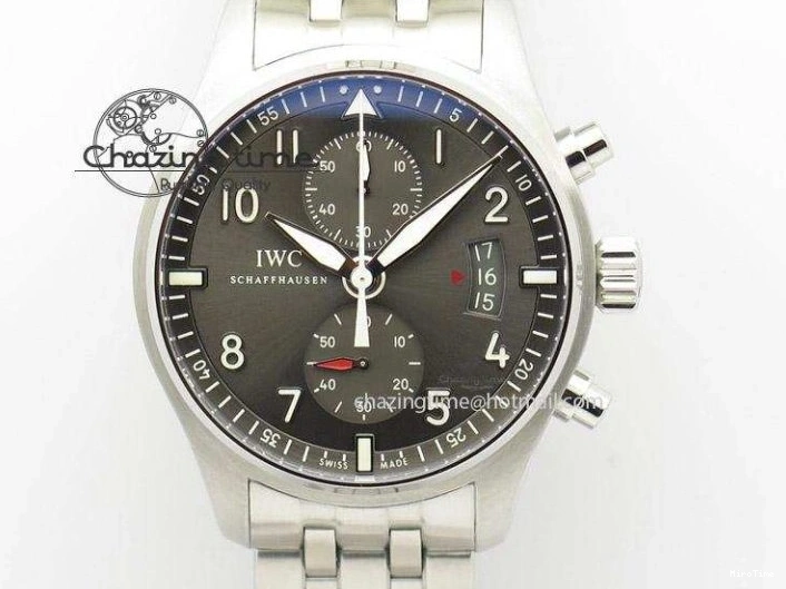 MIROTIME 0329 SunProtective Big Pilot Real PR IW500910 “Patrouille Suisse” ZF 1:1 Best Edition On Gray Nylon Strap 7278